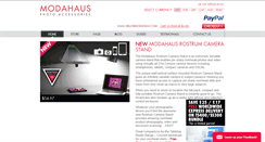 Desktop Screenshot of modahaus.com