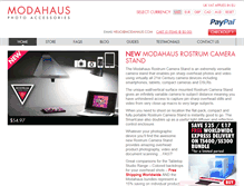 Tablet Screenshot of modahaus.com